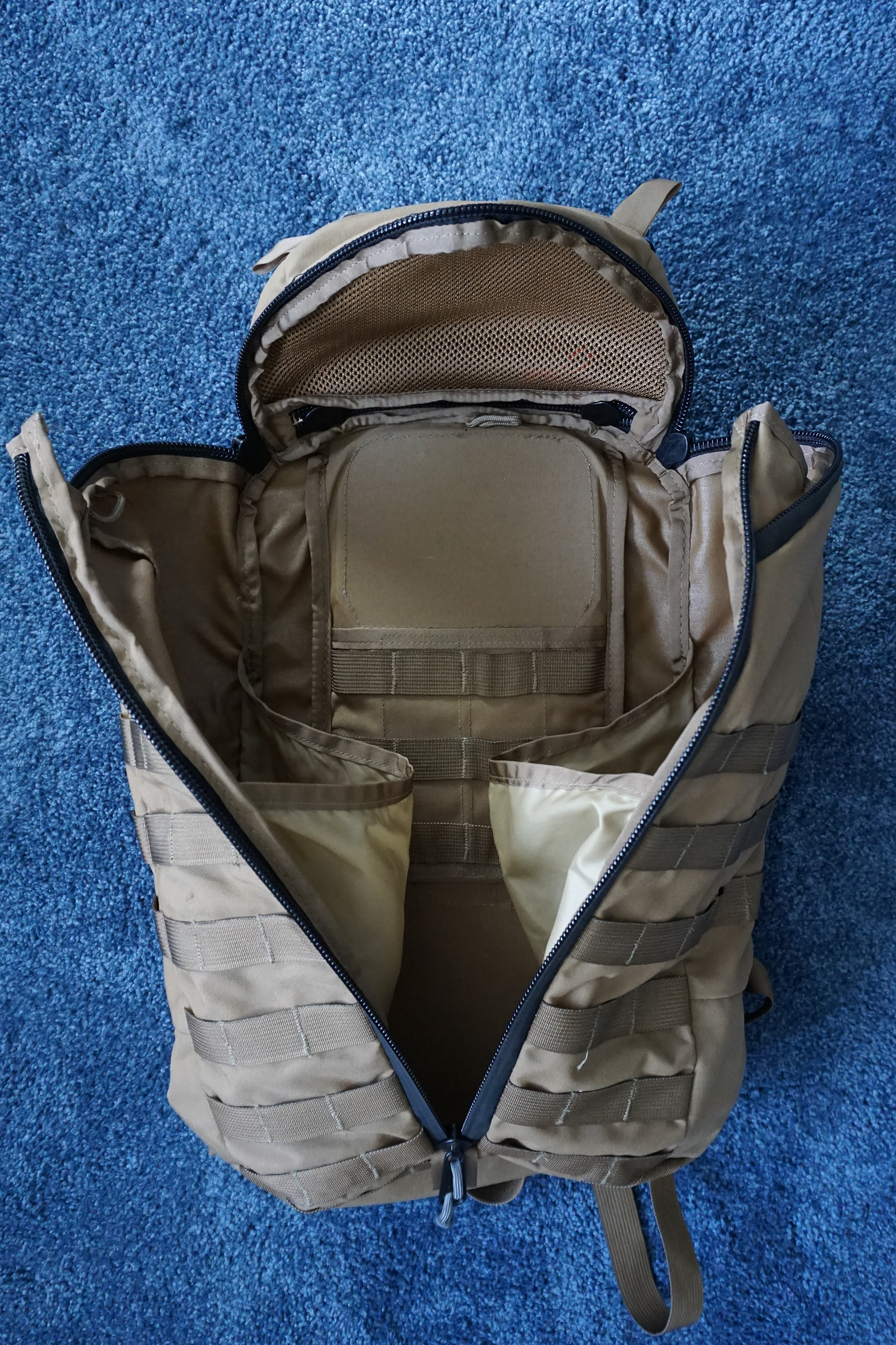 Mystery Ranch ASAP backpack review main compartment empty