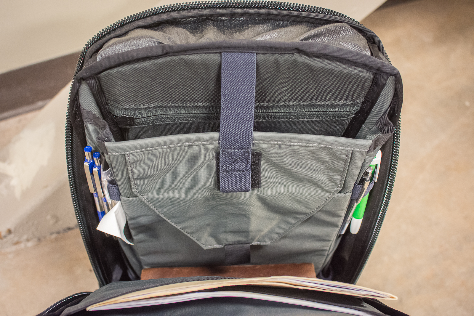 Mystery Ranch Rip Ruck review laptop section closure