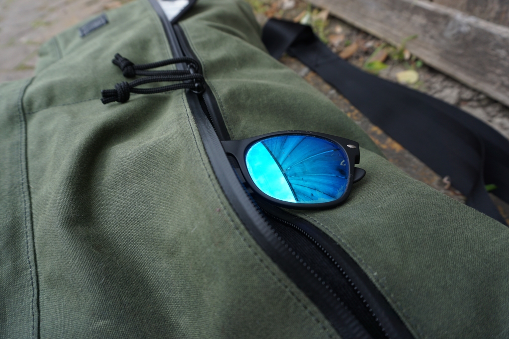Grey Ghost Gear Wanderer Messenger Bag Review Sunglasses
