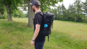 Remote Equipment Charlie 25 backpack review black bag on body outside bottle pocket